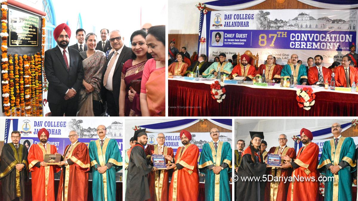 Himanshu Aggarwal, Dr. Himanshu Aggarwal, DC Jalandhar, Jalandhar, Deputy Commissioner Jalandhar, Dr. Sukhbir Singh Sandhu, Rajesh Kumar Sondhi, Election Commissioner of India
