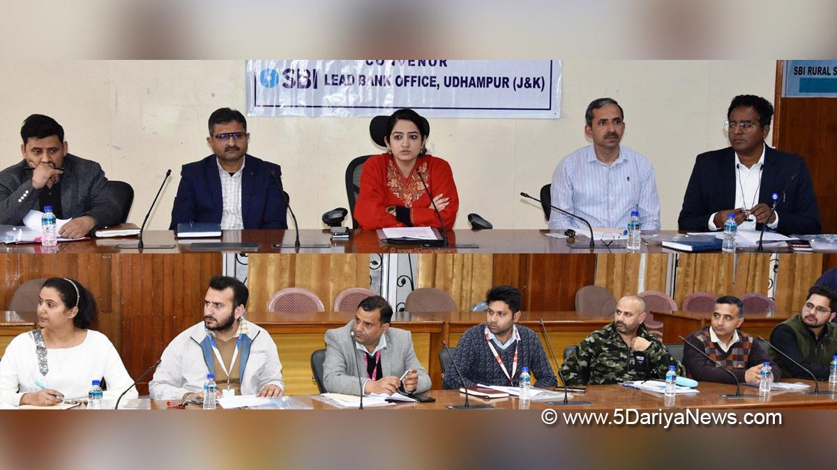 Saloni Rai, Udhampur, DDC Udhampur, District Development Commissioner Udhampur, Kashmir, Jammu And Kashmir, District Administration Udhampur, District Consultative Committee, DCC, District LevelReview Committee, DLRC