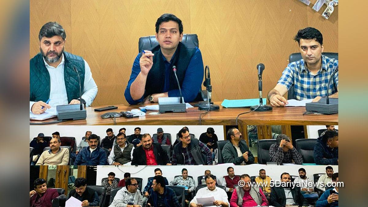 Rakesh Minhas, Dr Rakesh Minhas, Kathua, DDC Kathua, District Development Commissioner Kathua, Kashmir, Jammu And Kashmir, District Administration Kathua