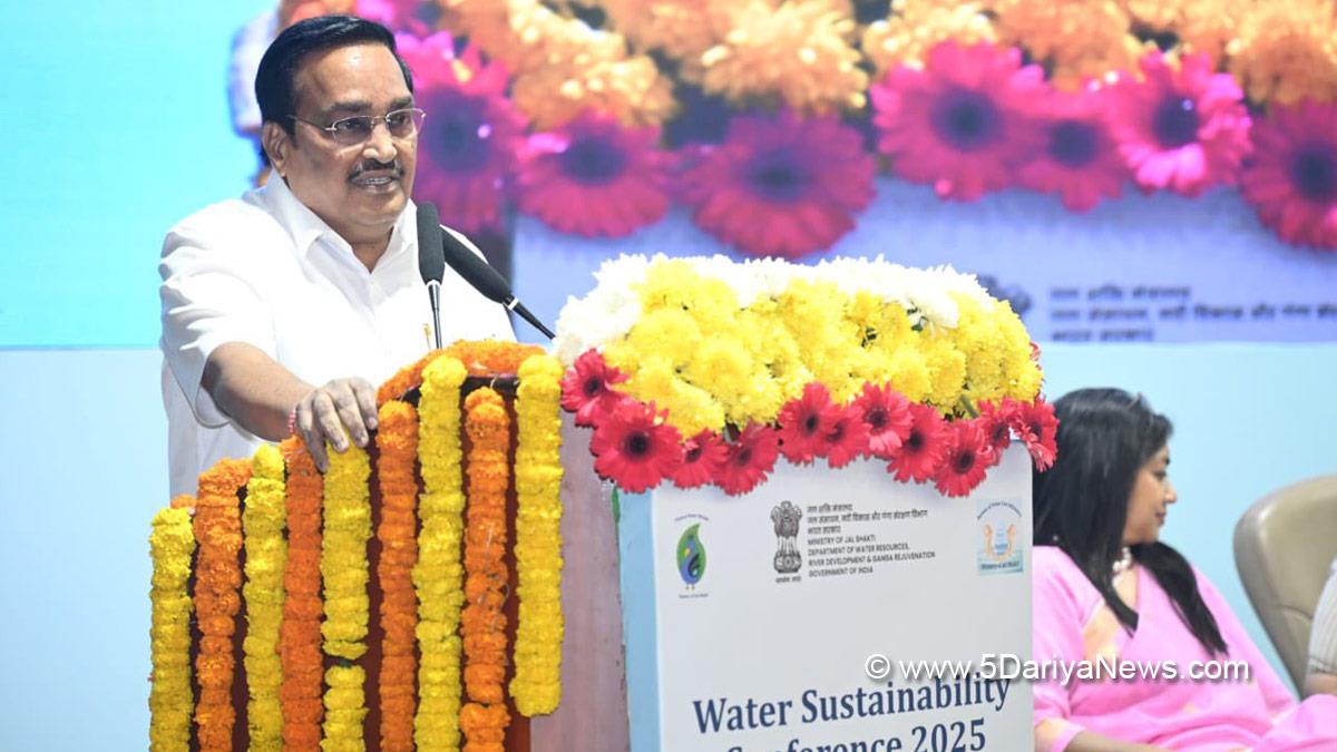 CR Paatil, Chandrakant Raghunath Paatil, Union Minister for Jal Shakti , BJP, Bharatiya Janata Party, Bureau of Water Use Efficiency, BWUE, Water Sustainability Conference 2025