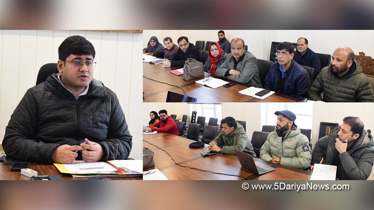 Jatin Kishore, Ganderbal, Deputy Commissioner Ganderbal, Kashmir, Jammu And Kashmir, Jammu, District Administration Ganderbal, District Level Aadhaar Monitoring Committee, DLAMC