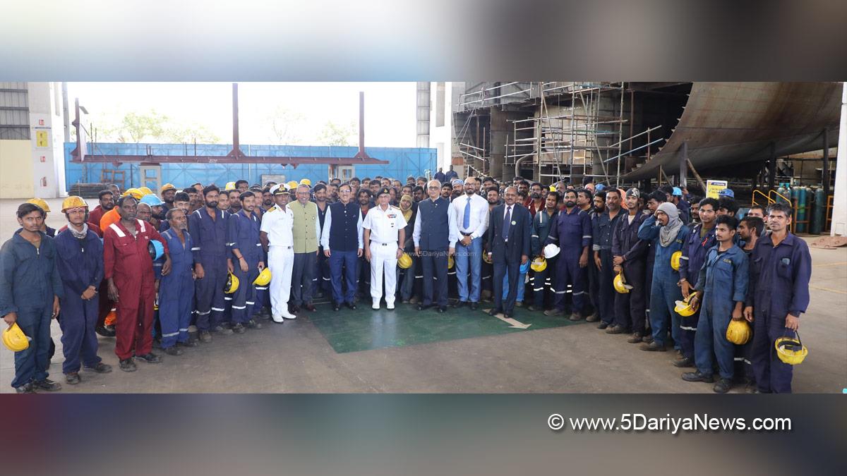Military, Navy, Indian Navy, Fleet Support Ships, FSS, Aatmanirbhar Bharat, Blue Water Navy, Rajaram Swaminathan, Hindustan Shipyard Limited, HSL, Kattupalli
