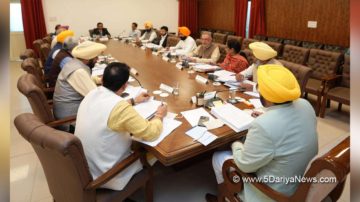 Bhagwant Mann, Bhagwant Singh Mann, AAP, Aam Aadmi Party, Aam Aadmi Party Punjab, AAP Punjab, Government of Punjab, Punjab Government, Punjab, Chief Minister Of Punjab, Cabinet Decision Punjab