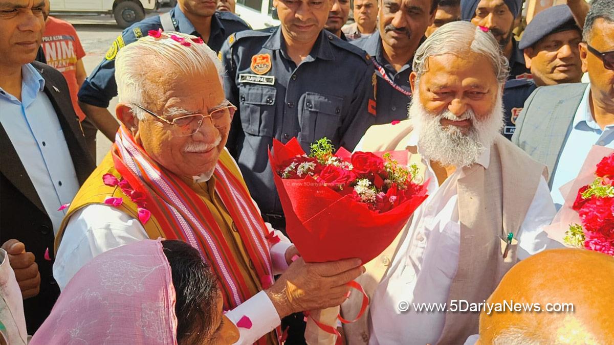 Anil Vij, Haryana, Ambala, Bharatiya Janata Party, BJP, BJP Haryana, Manohar Lal Khattar, Union Minister of Power and Minister of Housing Urban Affairs