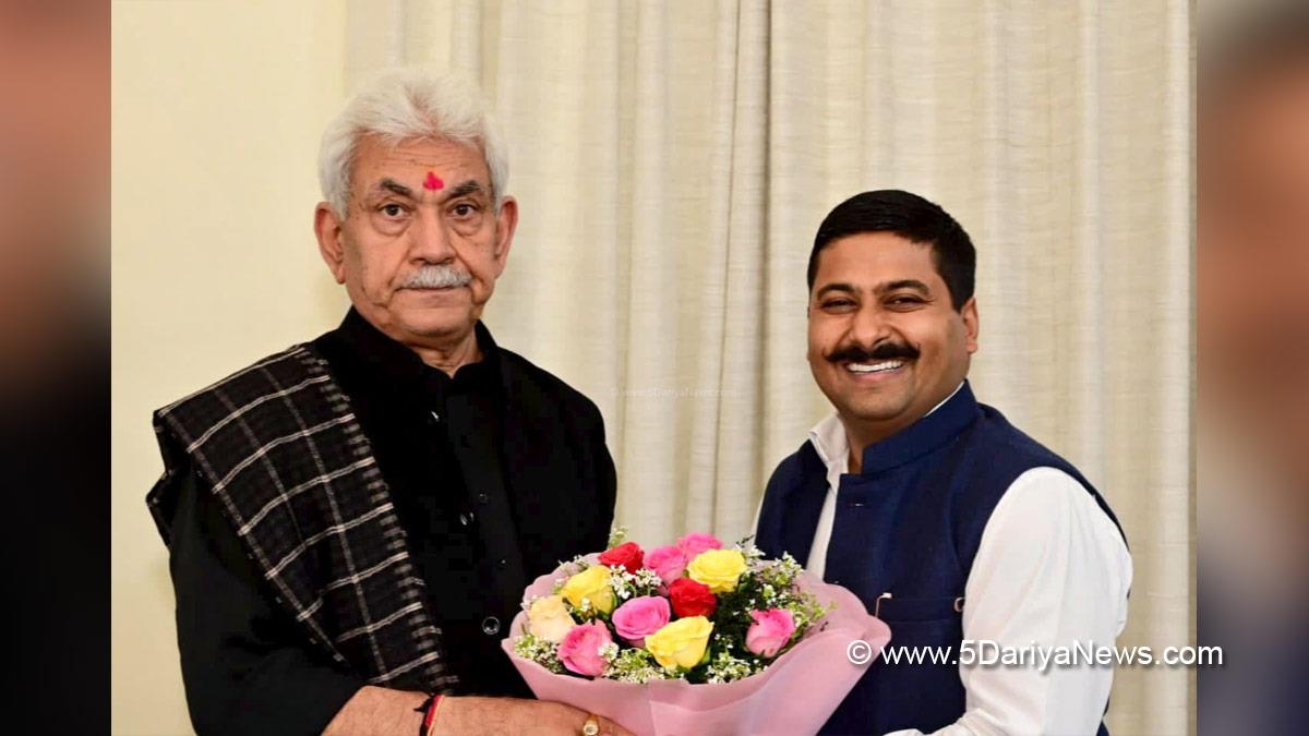 Manoj Sinha, Lieutenant Governor JK, Raj Bhavan, Jammu, Srinagar, Kashmir, Jammu And Kashmir, Jammu, Gaurav Gupta, BJP Spokesperson