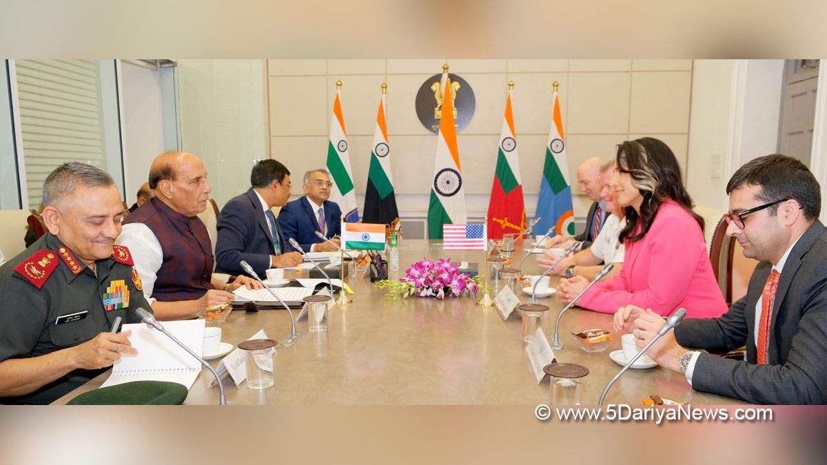 Rajnath Singh, Union Defence Minister, Defence Minister of India, BJP, Bharatiya Janata Party, US Intelligence Chief, Tulsi Gabbard