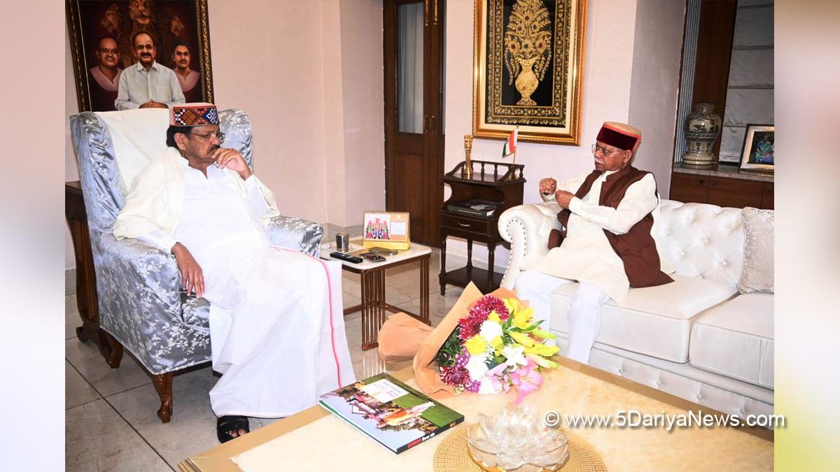 Shiv Pratap Shukla, Himachal Pradesh, Himachal, Bharatiya Janata Party, BJP, BJP Himachal, Shimla, Raj Bhawan, Venkaiah Naidu, Muppavarapu Venkaiah Naidu, M Venkaiah Naidu