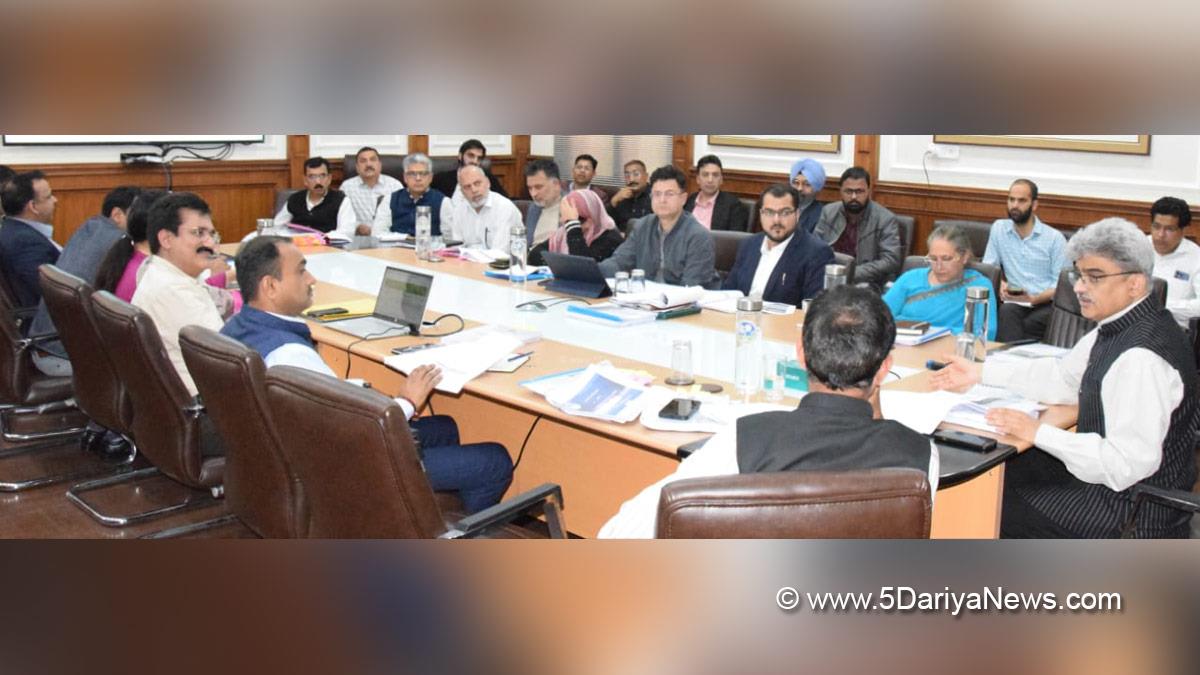 Atal Dulloo, Kashmir, Jammu And Kashmir, Jammu, Chief Secretary Kashmir, Power Development Department, PDD, Prime Minister Development Programme, PMDP, Ramesh Kumar, DDC Jammu, Divisional Commissioner Jammu, Revamped Distribution Sector Scheme, RDSS