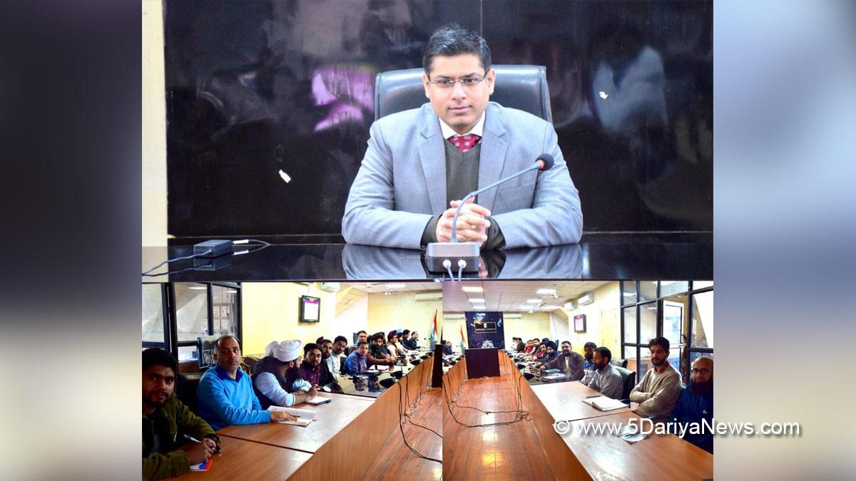 Vikas Kundal, Poonch, Deputy Commissioner Poonch, Kashmir, Jammu And Kashmir, Jammu, District Administration Poonch, Holistic Agricultural Development Programme, HADP