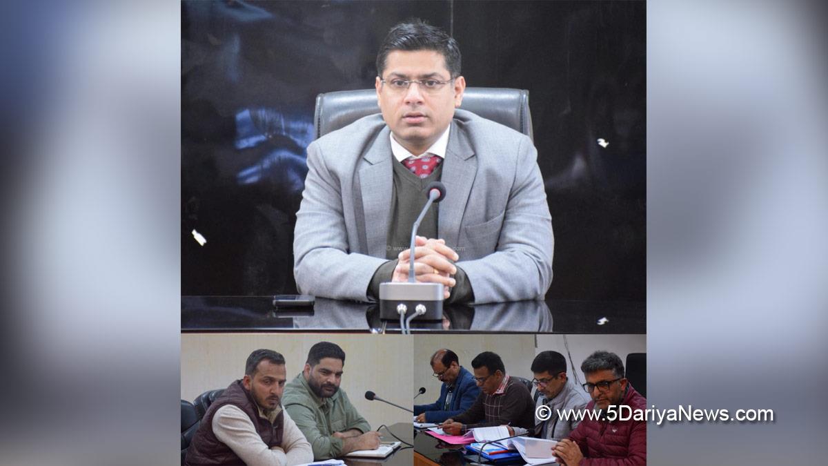 Vikas Kundal, Poonch, Deputy Commissioner Poonch, Kashmir, Jammu And Kashmir, Jammu, District Administration Poonch, Holistic Agricultural Development Programme, HADP