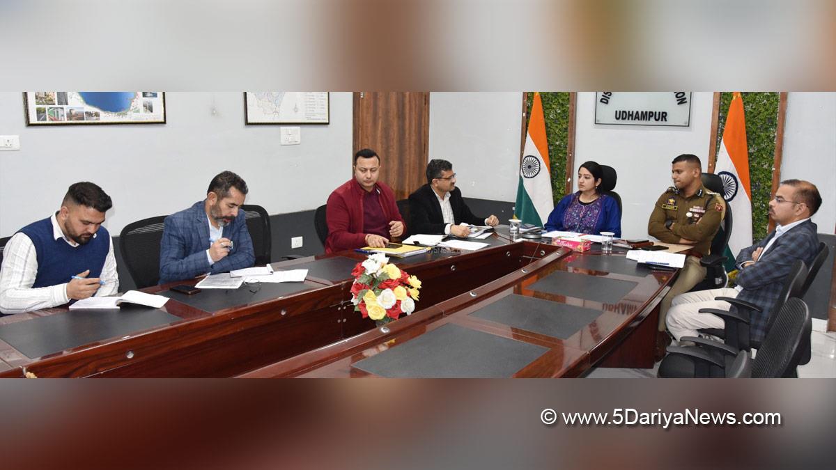 Saloni Rai, Udhampur, DDC Udhampur, District Development Commissioner Udhampur, Kashmir, Jammu And Kashmir, Jammu, District Administration Udhampur
