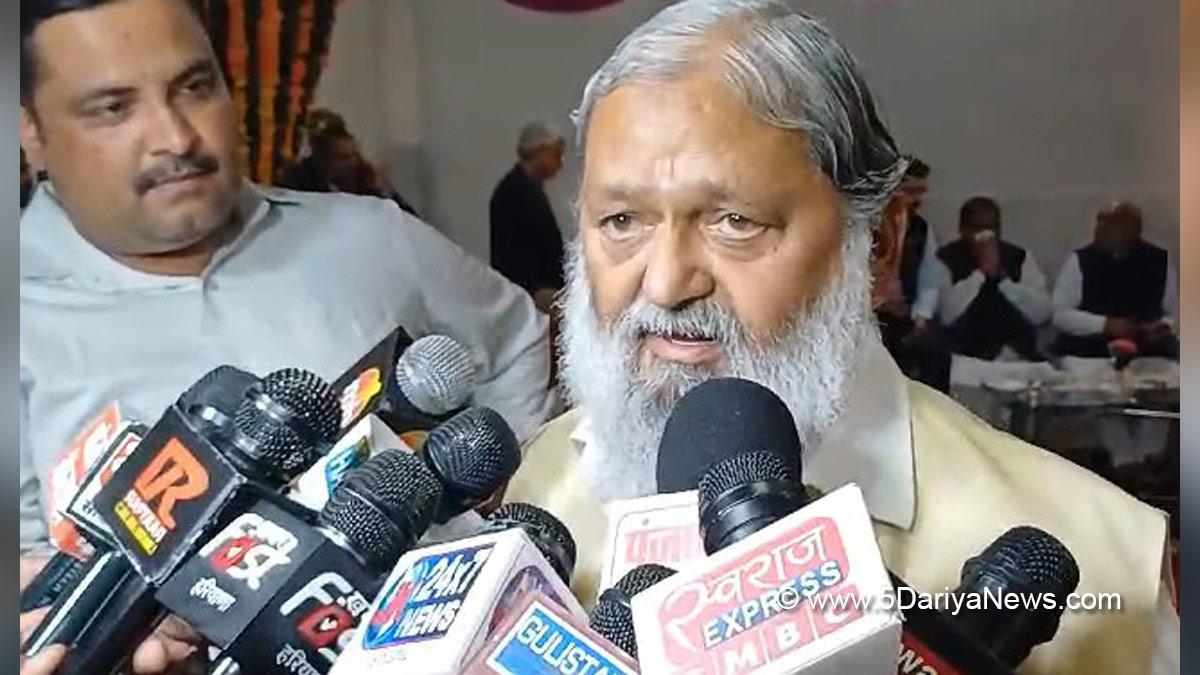 Anil Vij, Haryana, Ambala, Bharatiya Janata Party, BJP, BJP Haryana, Haryana Assembly, Budget Session, Haryana Budget Session, PM Fasal Bima Yojana, PM Kisan Samman Nidhi, Bhupinder Hooda