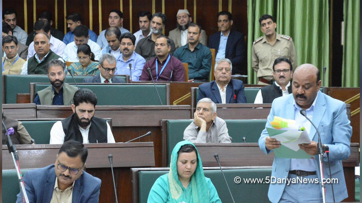 Surinder Kumar Choudhary, Jammu and Kashmir National Conference, National Conference, Kashmir, Jammu And Kashmir, Jammu, JK Assembly, Jammu amd Kashmir Assembly