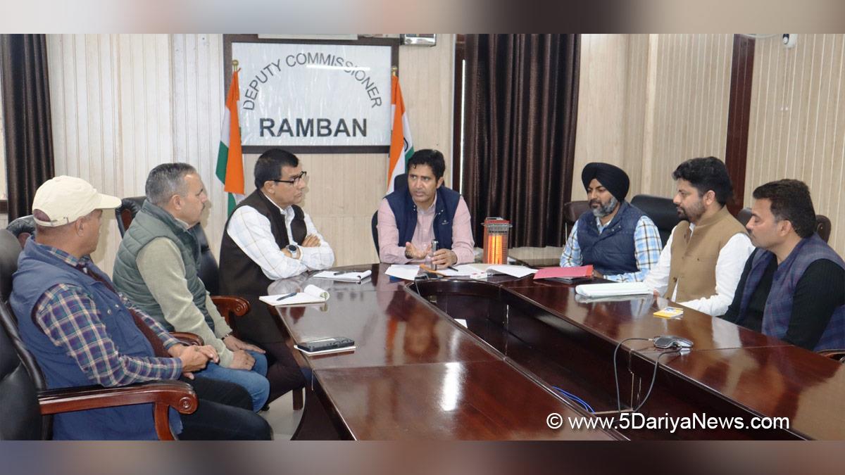 Baseer ul Haq Chowdary, Ramban, Deputy Commissioner Ramban, Kashmir, Jammu And Kashmir, Jammu, District Administration Ramban
