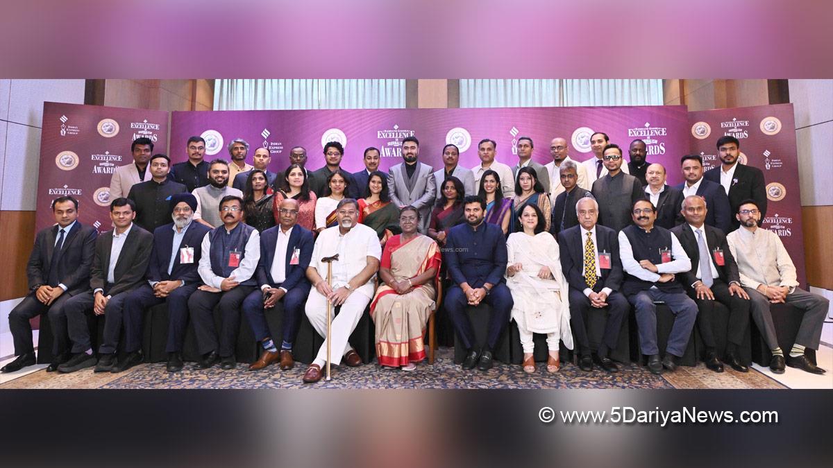 Droupadi Murmu, President of India, President, Indian President, Rashtrapati, 19th Ramnath Goenka Excellence, Ramnath Goenka Awards