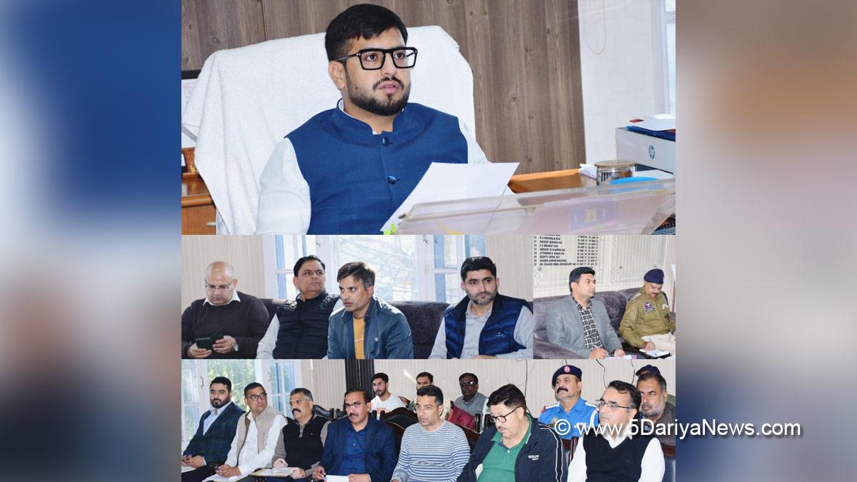 Abhishek Sharma, Rajouri, DDC Rajouri, District Development Commissioner Rajouri, Kashmir, Jammu And Kashmir, Jammu, District Administration Rajouri, District Road Safety Committee