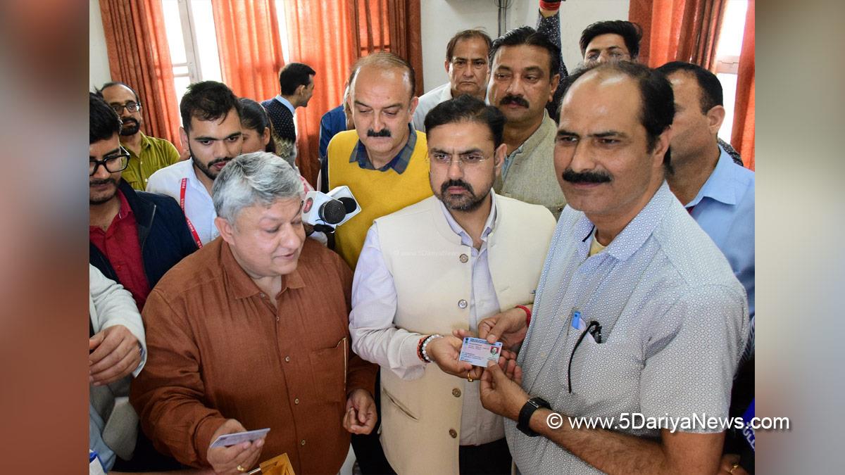 Satish Sharma, Srinagar, Jammu and Kashmir National Conference, National Conference, Kashmir, Jammu And Kashmir, Jammu, Vishesh Paul Mahajan