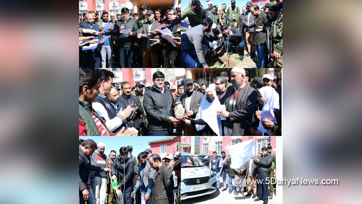 Jatin Kishore, Ganderbal, Deputy Commissioner Ganderbal, Kashmir, Jammu And Kashmir, Jammu, District Administration Ganderbal, Mega Plantation Drive 2025