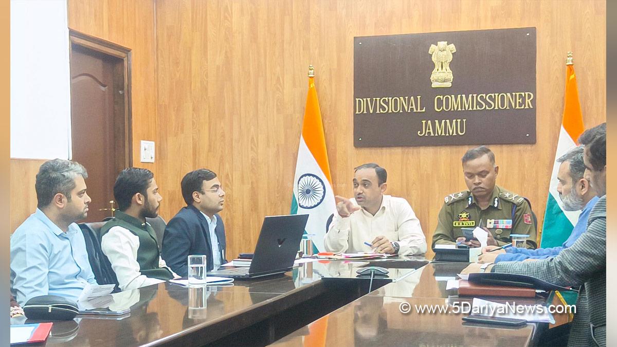 Ramesh Kumar, Jammu, DDC Jammu, Divisional Commissioner Jammu, Kashmir, Jammu And Kashmir, Jammu, District Administration Jammu, Inspector General of Police Jammu, Bhim Sen Tuti