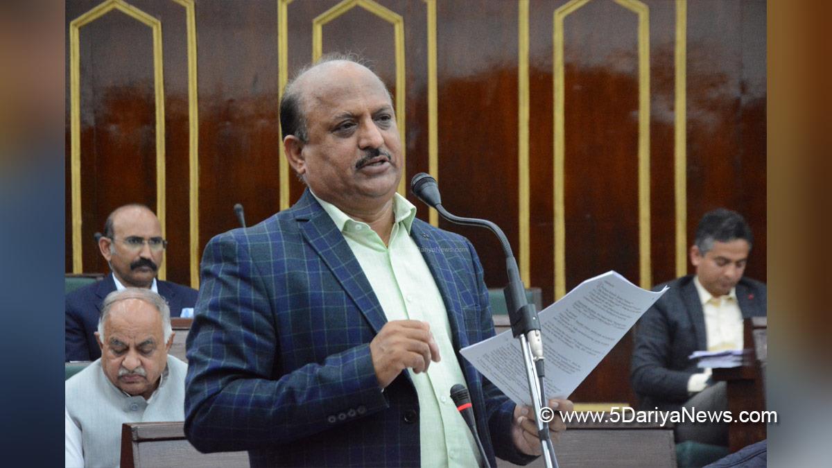 Dr Devinder Kumar Manyal, Jammu And Kashmir, Kashmir, Jammu, BJP JK, Ramgarh, JK Assembly, Jammu amd Kashmir Assembly, JK Vidhan Sabha, Jammu amd Kashmir Vidhan Sabha