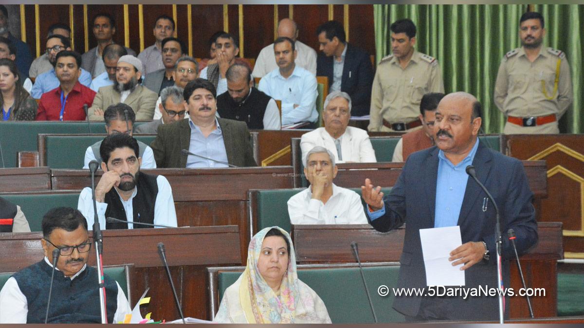 Surinder Kumar Choudhary, Jammu and Kashmir National Conference, National Conference, Kashmir, Jammu And Kashmir, Jammu, JK Assembly, Jammu amd Kashmir Assembly, JK Vidhan Sabha, Jammu amd Kashmir Vidhan Sabha