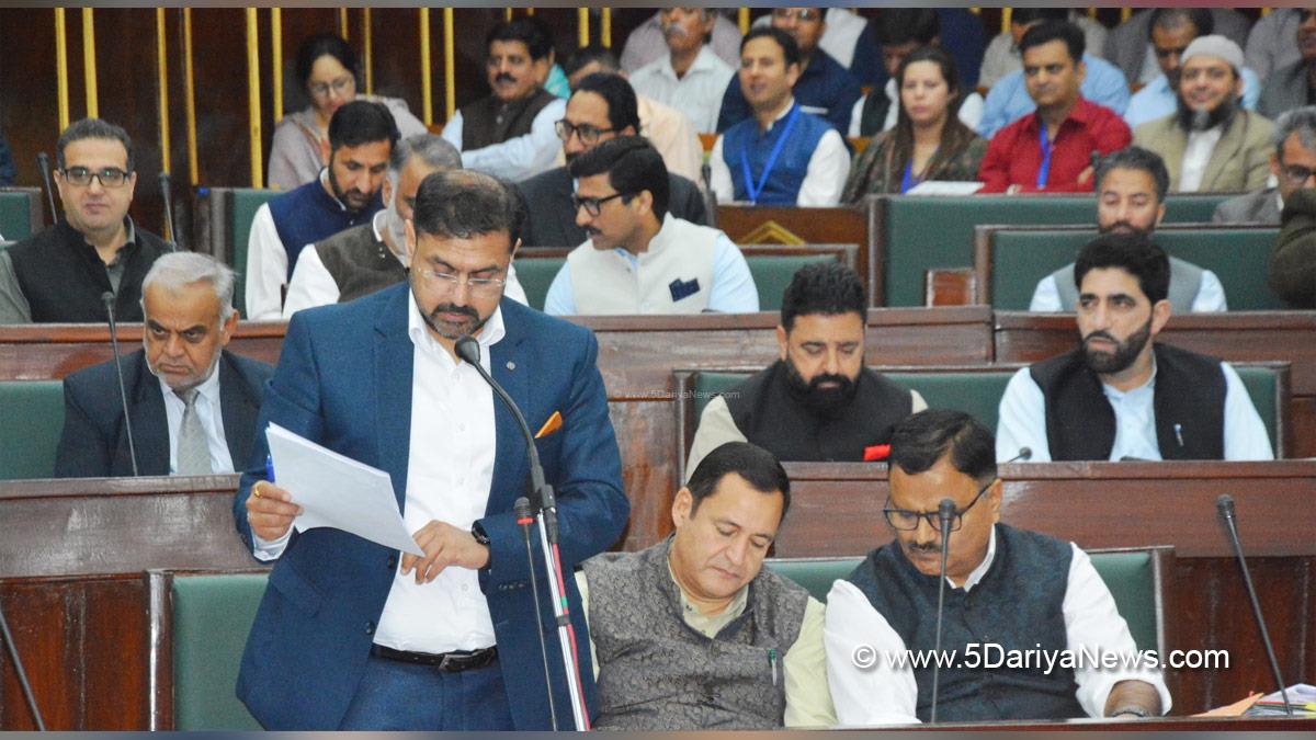 Satish Sharma, Srinagar, Jammu and Kashmir National Conference, National Conference, Kashmir, Jammu And Kashmir, Jammu, JK Assembly, Jammu amd Kashmir Assembly, JK Vidhan Sabha, Jammu amd Kashmir Vidhan Sabha, Public Distribution System, PDS