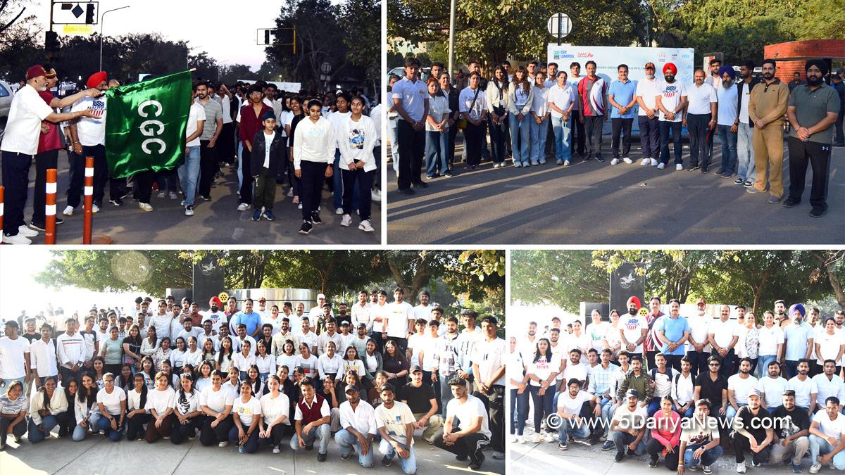 CGC Landran, Landran, Chandigarh Group Of Colleges, Satnam Singh Sandhu, Rashpal Singh Dhaliwal, World Water Day 2025, Sukhna Lake