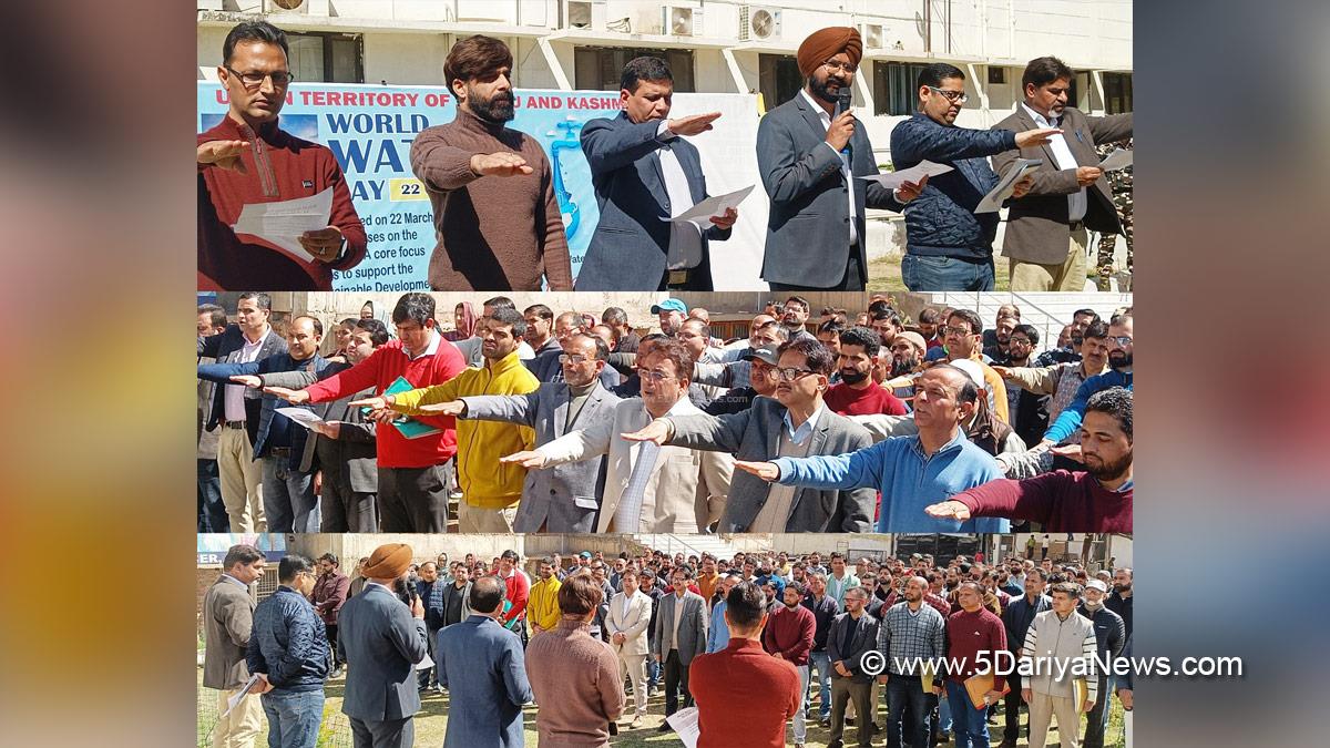 Harvinder Singh, Doda, Deputy Commissioner Doda, Kashmir, Jammu And Kashmir, Jammu, District Administration Doda, World Water Day