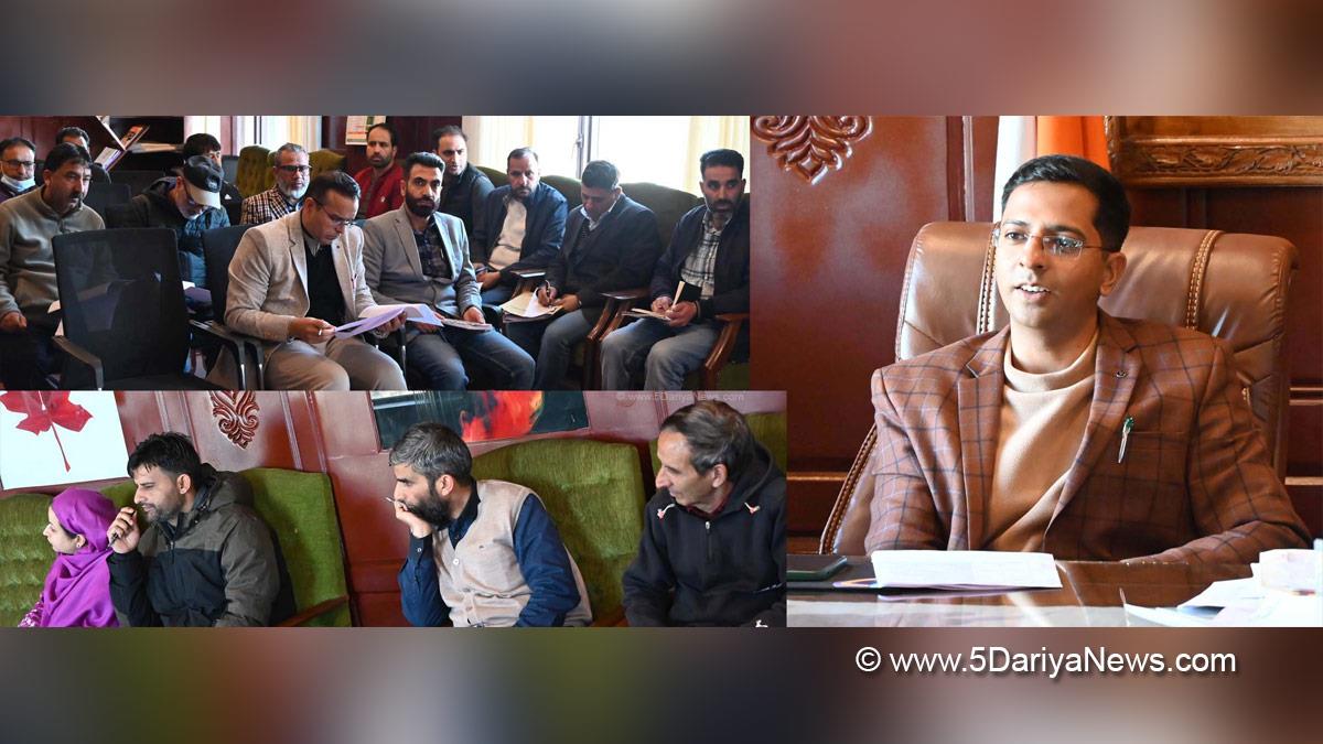 Shishir Gupta, Shopian, DDC Shopian, District Development Commissioner Shopian, Kashmir, Jammu And Kashmir, Jammu, District Administration Shopian, District Environmental Plan Committee