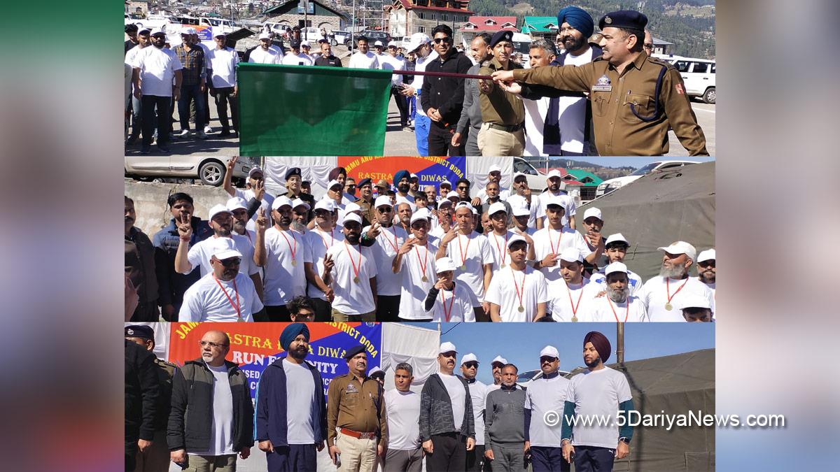 Harvinder Singh, Doda, Deputy Commissioner Doda, Kashmir, Jammu And Kashmir, Jammu, District Administration Doda, Run for Unity, Bhaderwah