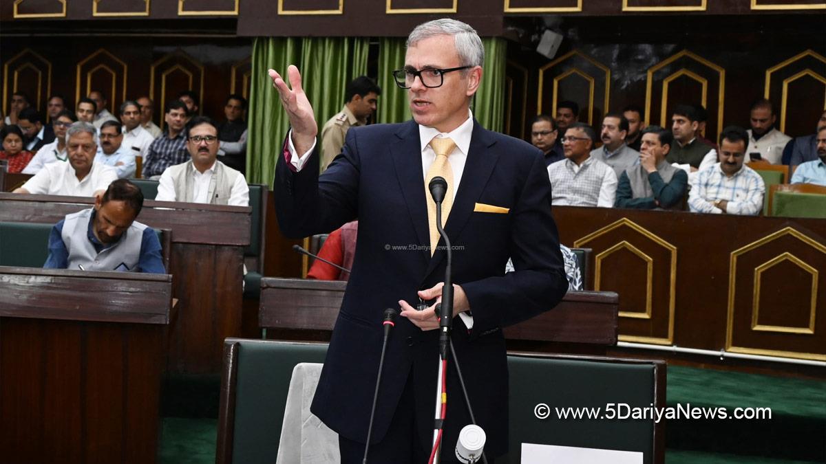 Omar Abdullah, Chief Minister of JK, Jammu and Kashmir National Conference, National Conference, Srinagar, Kashmir, Jammu And Kashmir, Jammu, JK Assembly, Jammu amd Kashmir Assembly, JK Vidhan Sabha, Jammu amd Kashmir Vidhan Sabha