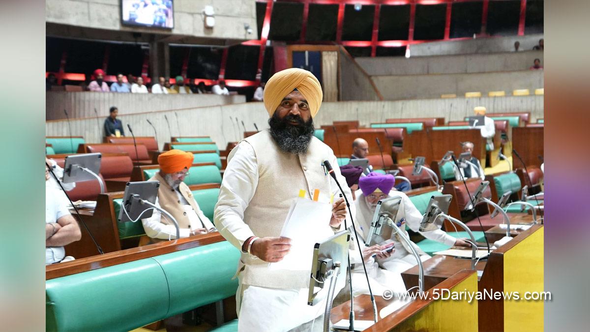Jai Krishan Rouri, Jai Krishan, Jai Krishan Singh Rouri, AAP, Aam Aadmi Party, Aam Aadmi Party Punjab, AAP Punjab, Government of Punjab, Punjab Government, Punjab Vidhan Sabha