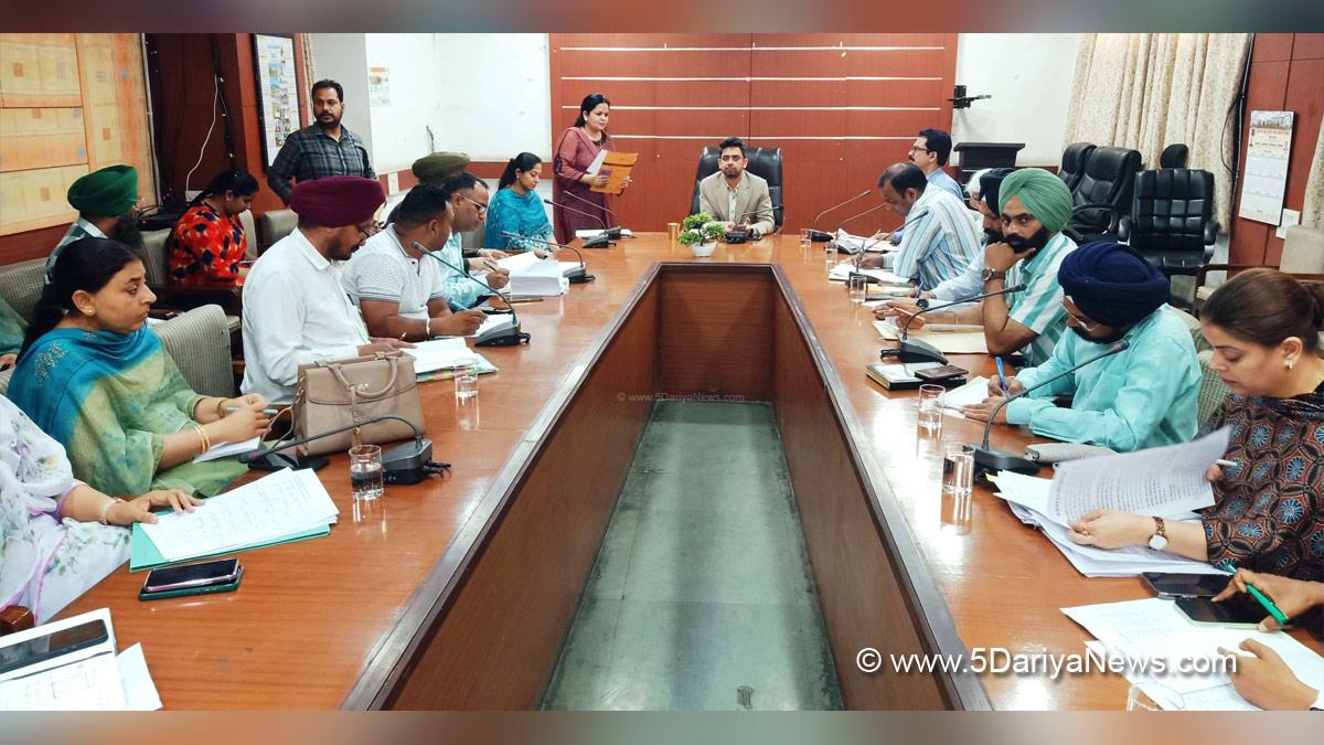 Sagar Setia, DC Moga, Deputy Commissioner Moga, Moga