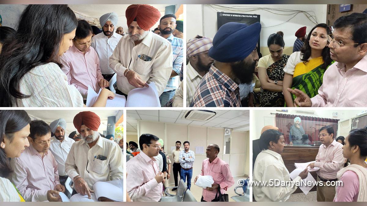 Anurag Verma, Additional Chief Secretary cum Financial Commissioner, Komal Mittal, DC Mohali, Deputy Commissioner Mohali, Mohali, Sahibzada Ajit Singh Nagar