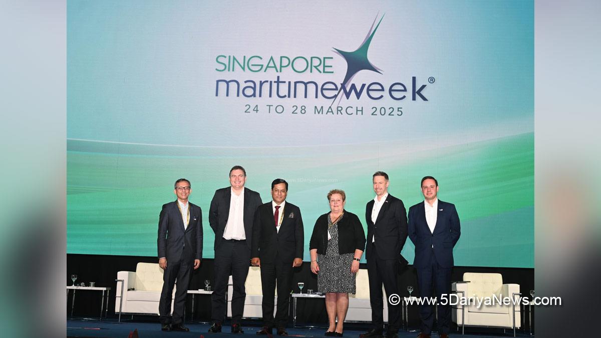 Sarbananda Sonowal, BJP, Bharatiya Janata Party, Union Minister of Ports Shipping and Waterways, Ministry of Ports Shipping and Waterways, Singapore Maritime Week, SMW, Singapore Maritime Week 2025, SMW 2025