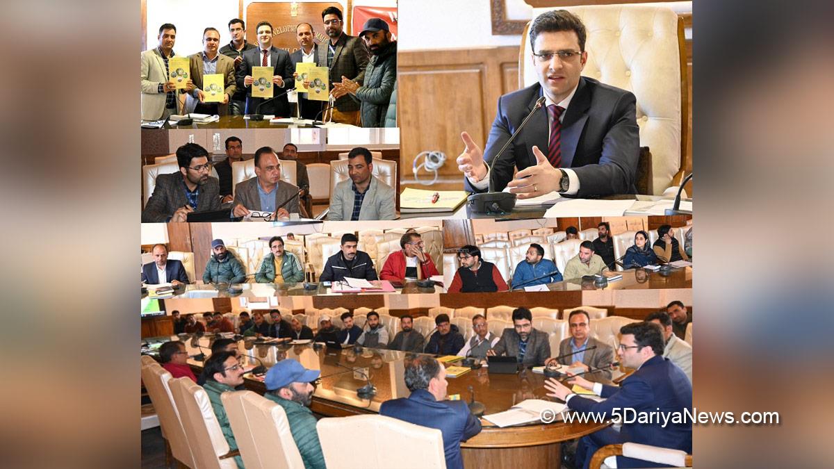 Athar Aamir Khan, Kulgam, Deputy Commissioner Kulgam, Kashmir, Jammu And Kashmir, Jammu, District Administration Kulgam, District Level Review Committee, DLRC, District Consultative Committee, DCC