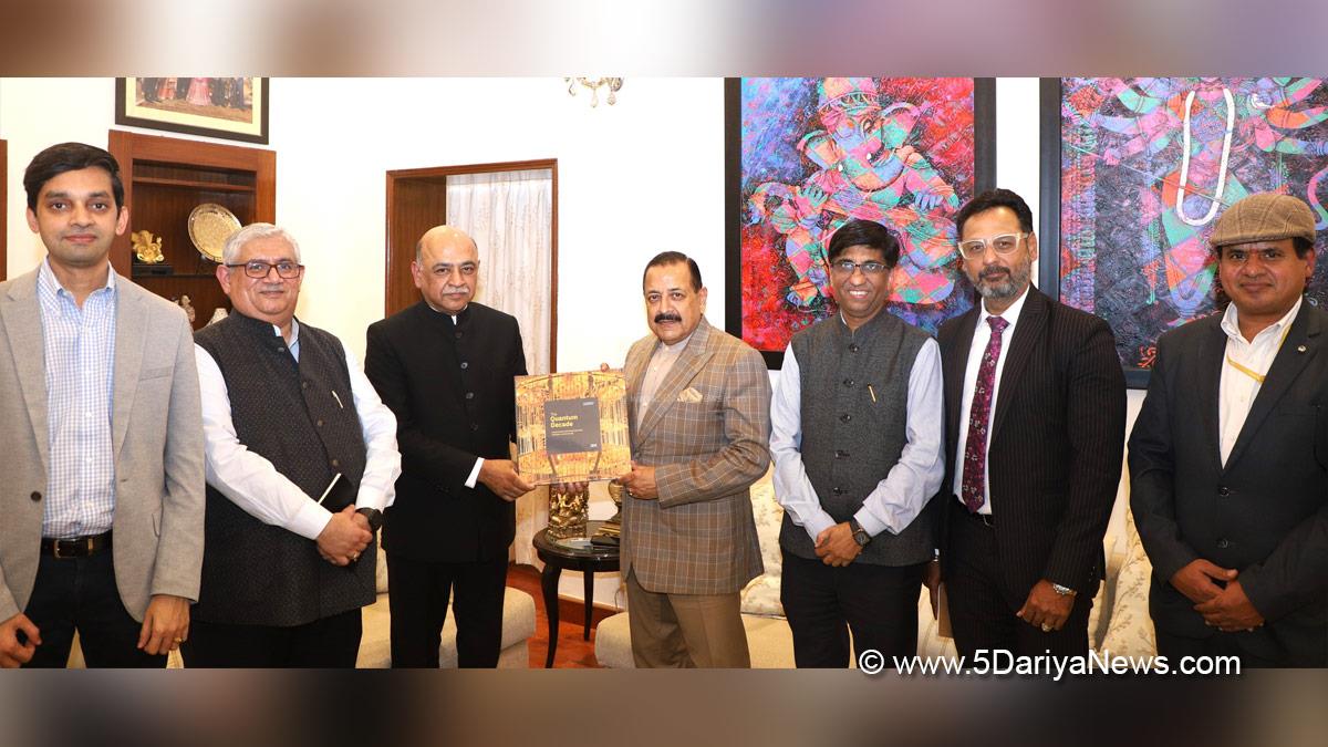 Dr Jitendra Singh, Bharatiya Janata Party, BJP, IBM Global Head, Arvind Krishna, Viksit Bharat 2047, Artificial Intelligence