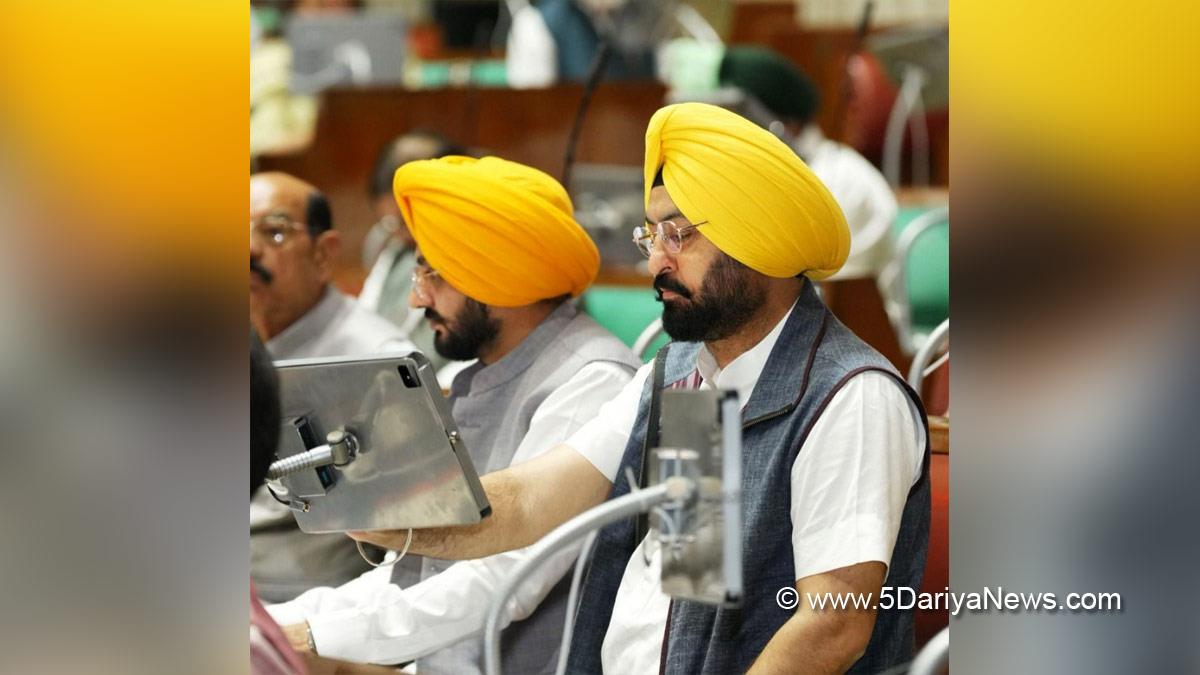 Hardeep Singh Mundian, AAP, Aam Aadmi Party, Aam Aadmi Party Punjab, AAP Punjab, Government of Punjab, Punjab Government, Punjab Vidhan Sabha