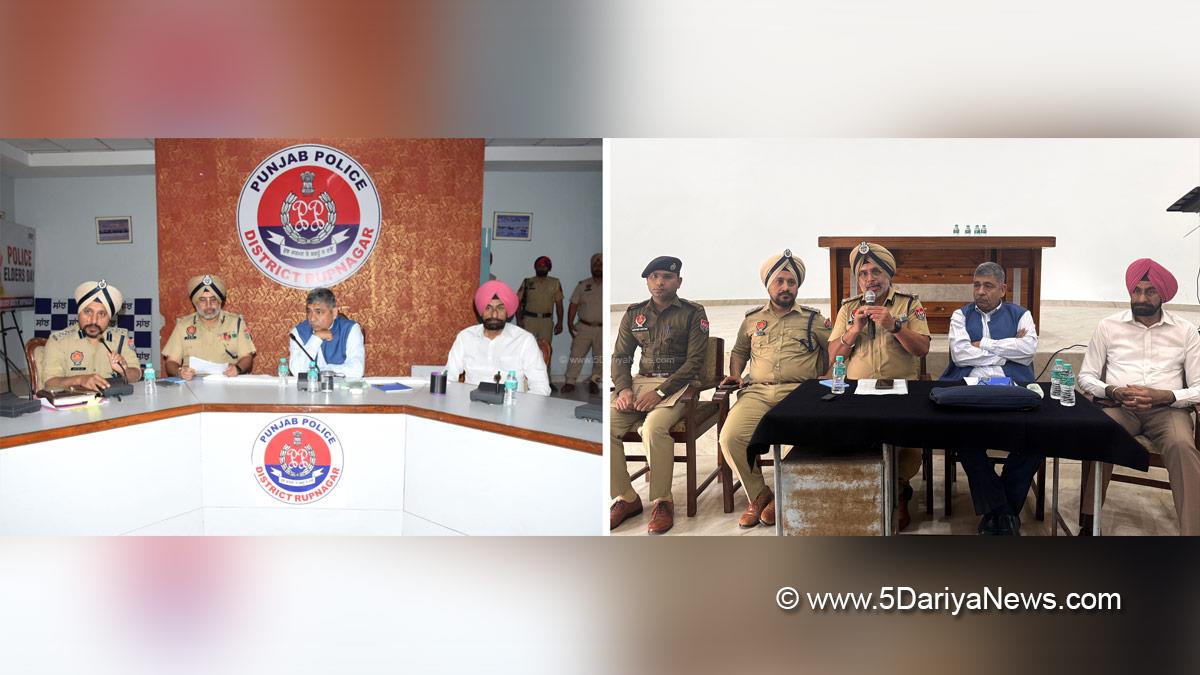 Punjab Admin, A S Rai, ADGP,  IPF, Dr Ish Kumar, Rupnagar