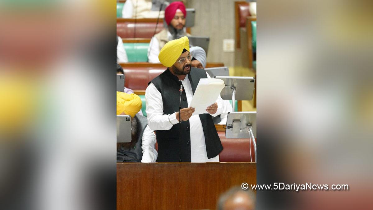 Harbhajan Singh ETO, AAP, Aam Aadmi Party, Aam Aadmi Party Punjab, AAP Punjab, Government of Punjab, Punjab Government, Punjab Vidhan Sabha