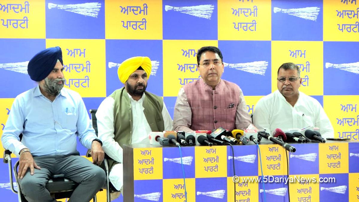 Aman Arora, AAP, Aam Aadmi Party, AAP Punjab, Aam Aadmi Party Punjab,Government of Punjab, Punjab Government, Neel Garg, Harbhajan Singh ETO, Dr S S Ahluwalia, Dr Sunny Singh Ahluwalia, Sunny Singh Ahluwalia