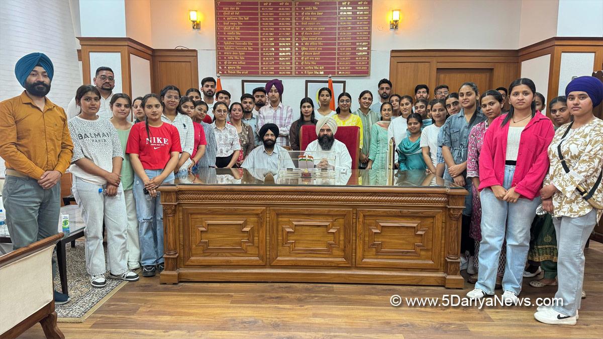 Jai Krishan Rouri, Jai Krishan, Jai Krishan Singh Rouri, AAP, Aam Aadmi Party, Aam Aadmi Party Punjab, AAP Punjab, Government of Punjab, Punjab Government, Sri Guru Gobind Singh Khalsa College