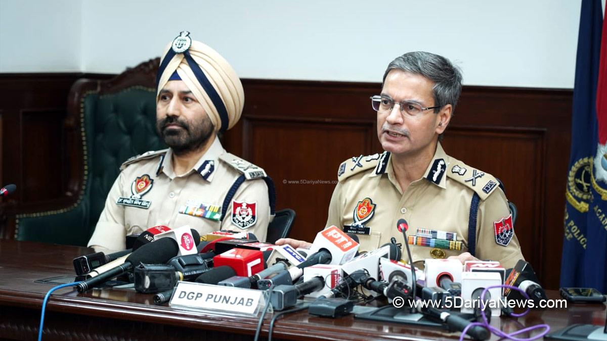 Anti Drug Mission, Drive Against Drugs, Comprehensive Action against Drug Abuse, CADA, Nasha Mukt Bharat Abhiyan, War Against Drugs, Yudh Nashian Virudh, Arpit Shukla, Gaurav Yadav, Punjab Police, Police, Punjab Admin, Director General of Police Punjab, DGP Punjab