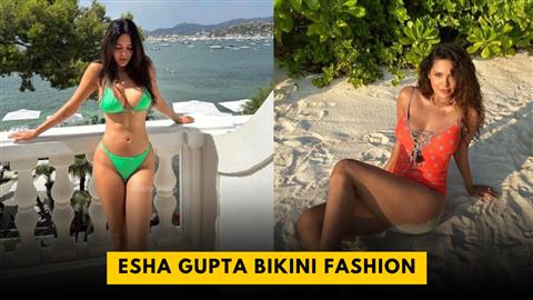 Esha Gupta Bikini Fashion