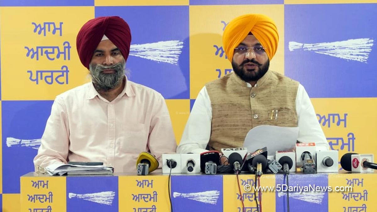 Tarunpreet Singh Sond, AAP, Aam Aadmi Party, Aam Aadmi Party Punjab, AAP Punjab, Government of Punjab, Punjab Government, Dr S S Ahluwalia, Dr Sunny Singh Ahluwalia, Sunny Singh Ahluwalia