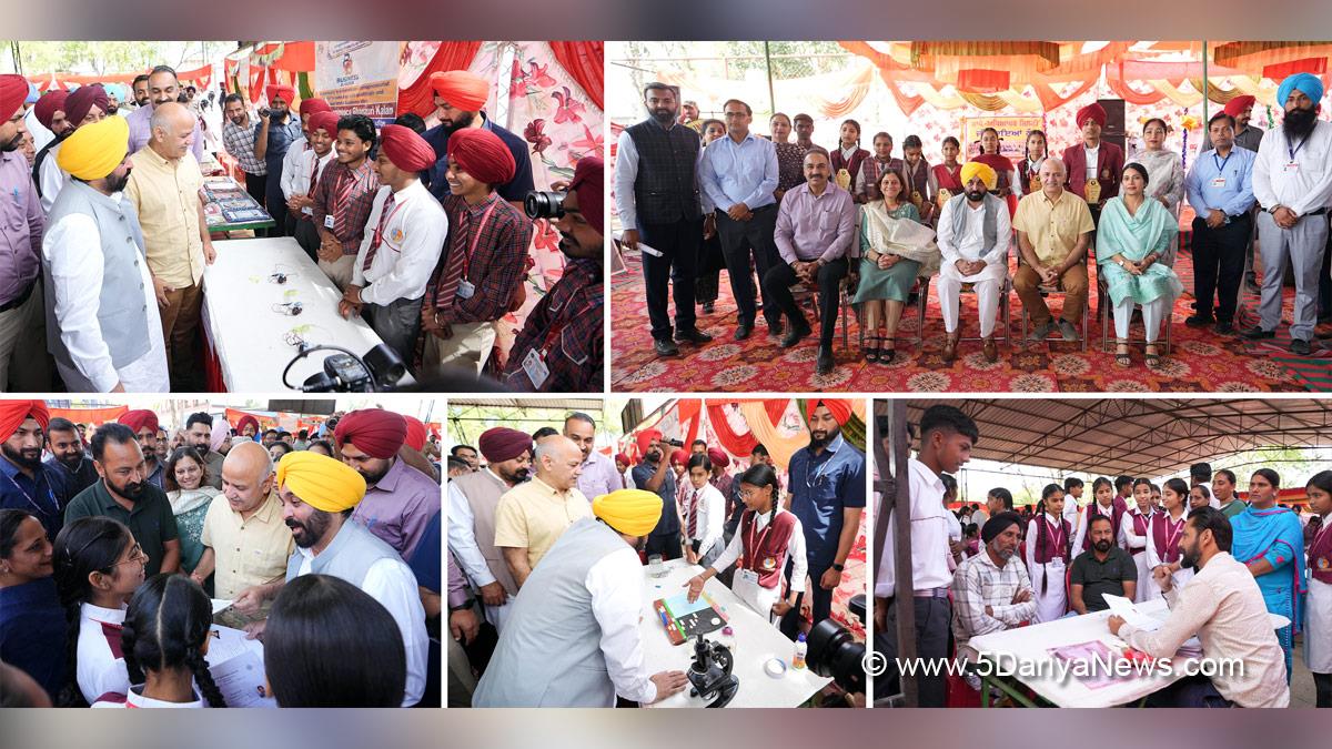 Bhagwant Mann, Bhagwant Singh Mann, AAP, Aam Aadmi Party, Aam Aadmi Party Punjab, AAP Punjab, Government of Punjab, Punjab Government, Punjab, Chief Minister Of Punjab, Manish Sisodia, Sandeep Rishi, DC Sangrur, Deputy Commissioner Sangrur, Sangrur