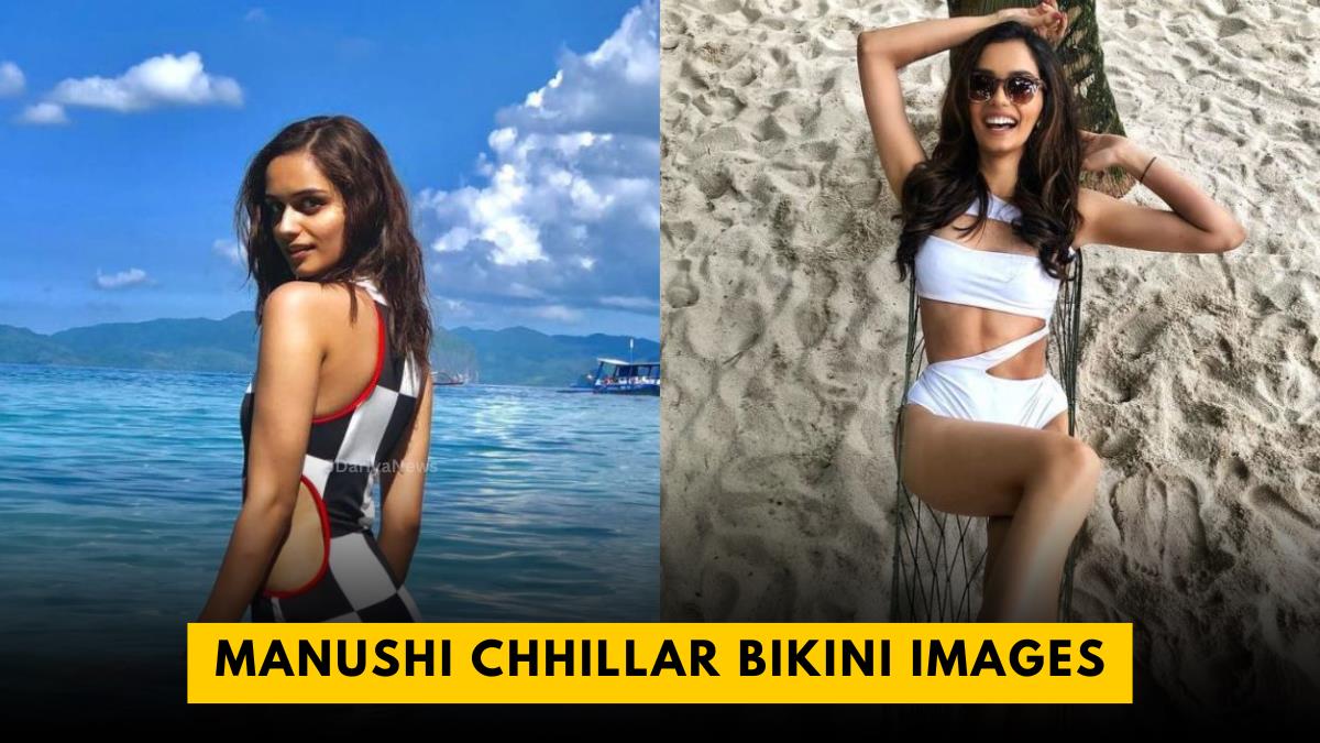 Manushi Chhillar Bikini Images
