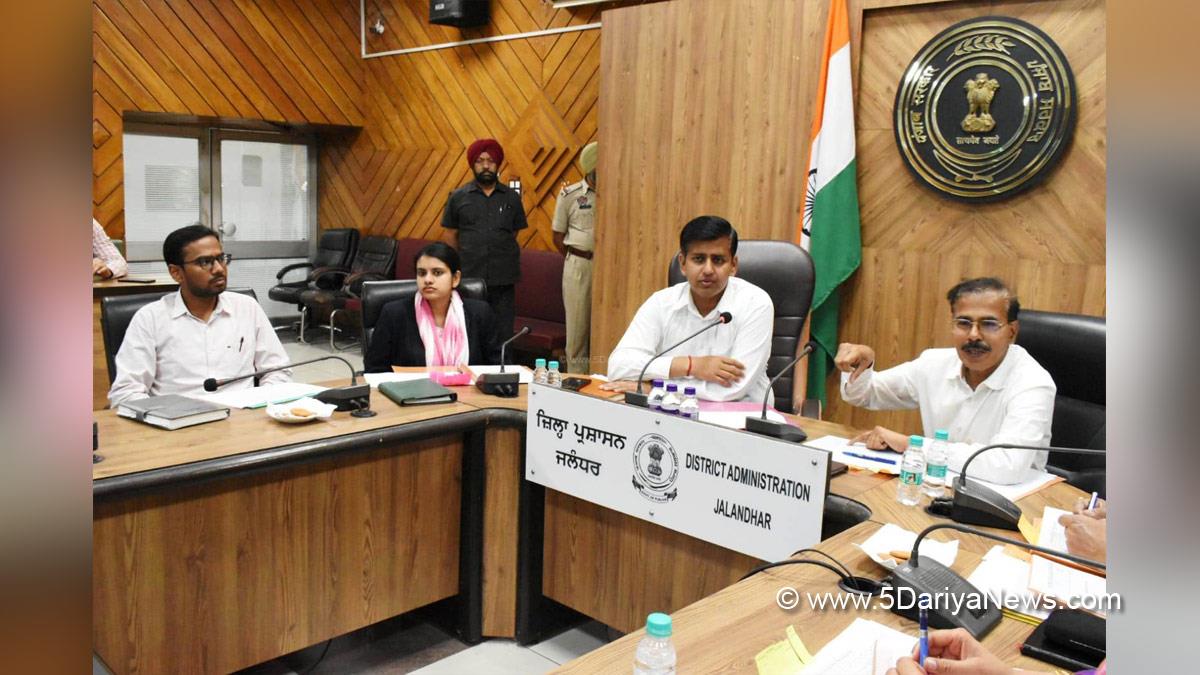 Himanshu Aggarwal, DC Jalandhar, Jalandhar, Deputy Commissioner Jalandhar, Krishan Kumar