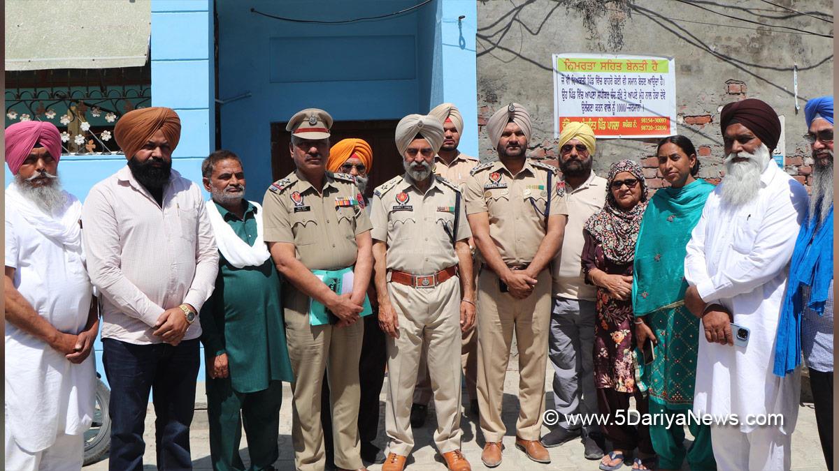 Anti Drug Mission, Drive Against Drugs, Comprehensive Action against Drug Abuse, CADA, Nasha Mukt Bharat Abhiyan, War Against Drugs, Yudh Nashian Virudh, Jalandhar Rural Police, Police, Punjab Police, Cordon and Search Operation, CASO, SSP Gurmeet Singh