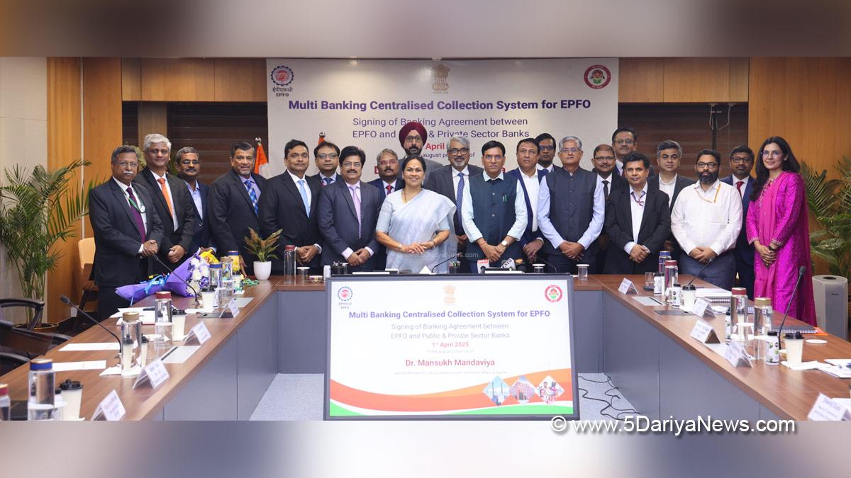 Mansukh Mandaviya, Dr Mansukh Mandaviya, BJP, Bharatiya Janata Party, Shobha Karandlaje, Naya Bharat, EPFO